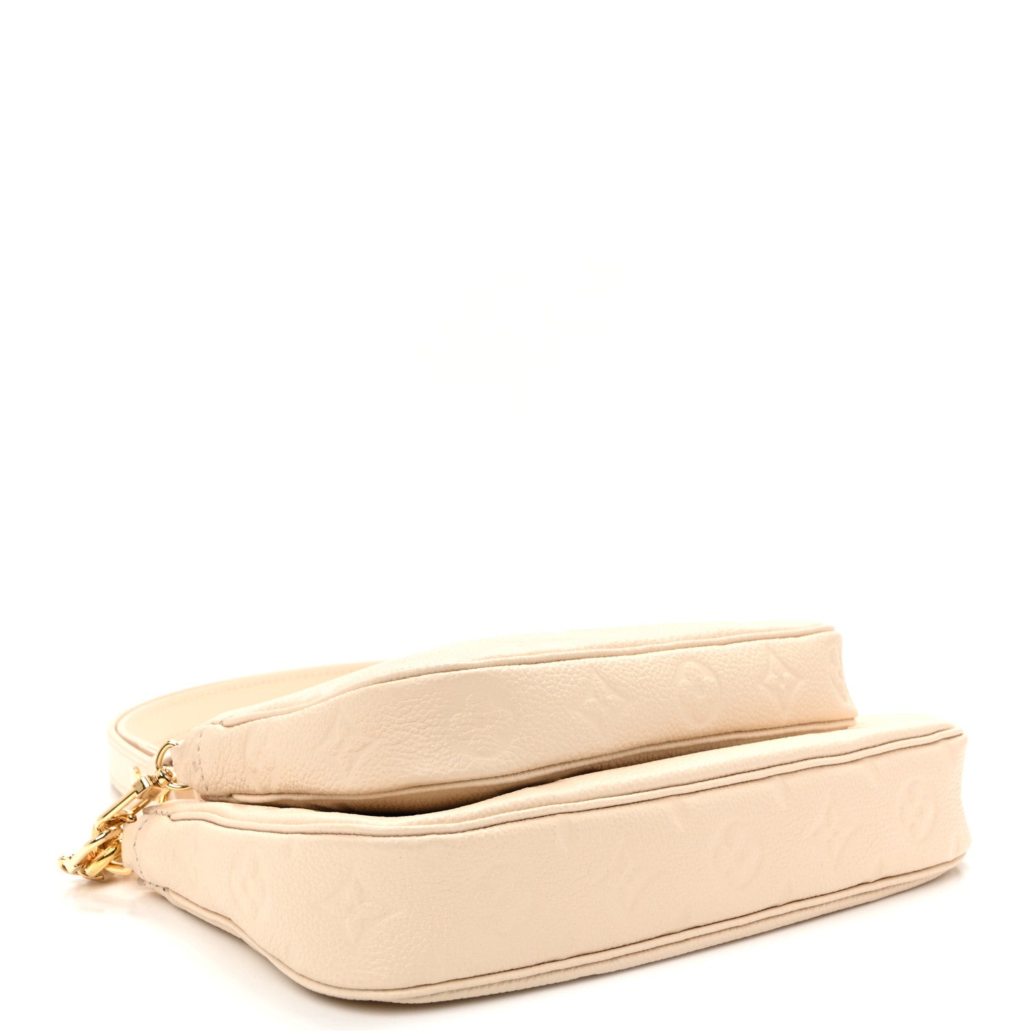 Louis Vuitton Empreinte Monogram Giant Multi Pochette Accessories Cream 4 of 11