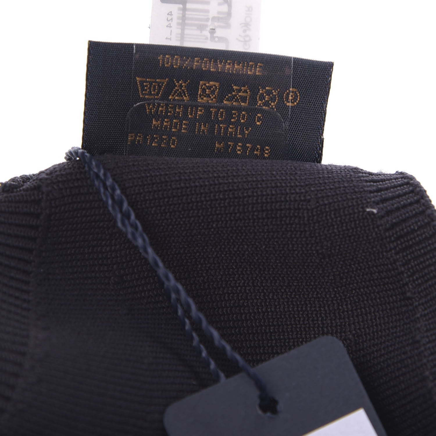 Louis Vuitton LV Initials Knit Face Mask Black 5 of 5