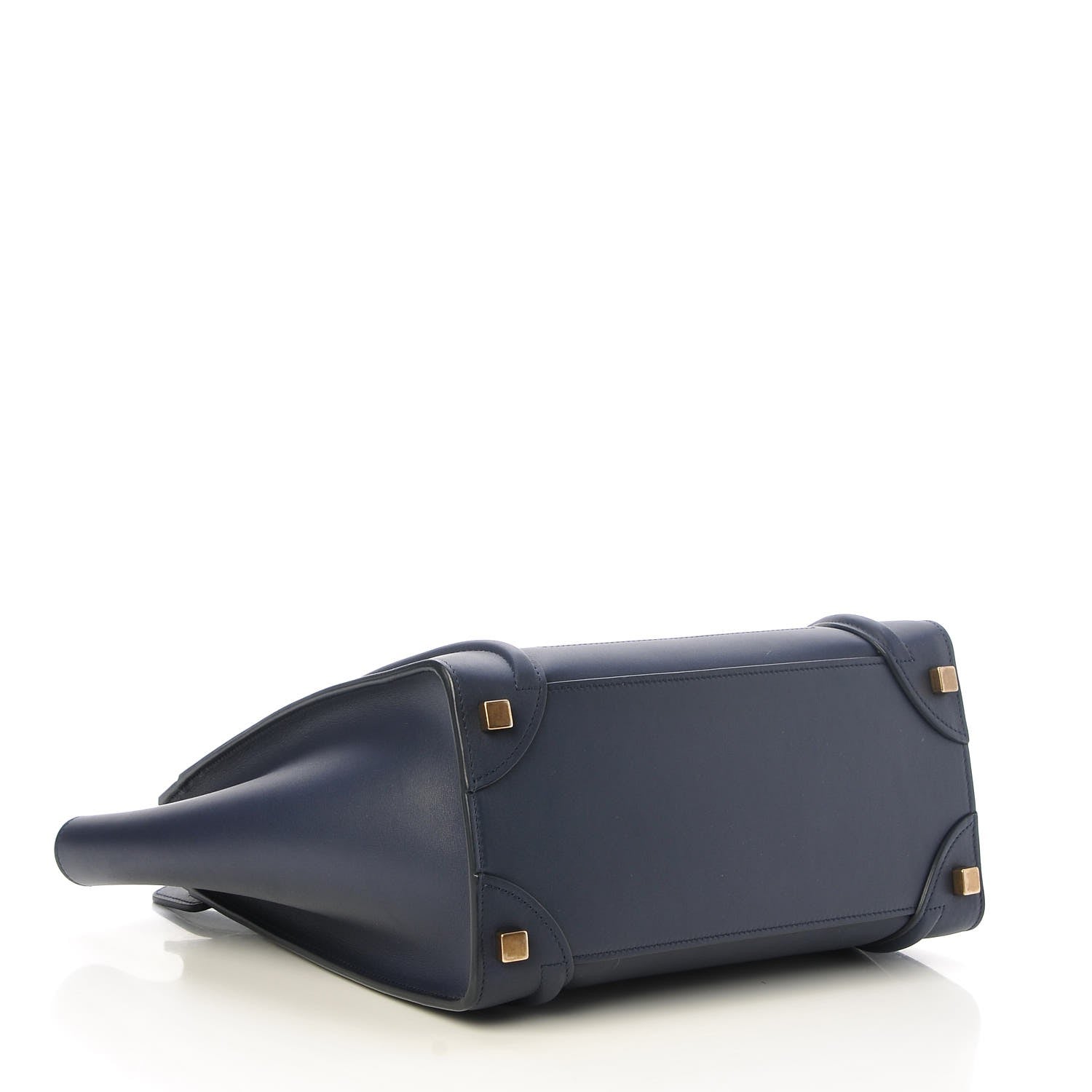 Celine Smooth Calfskin Micro Luggage Ink 4 of 7