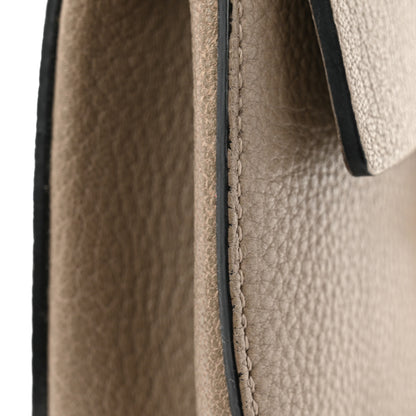 Chloe Grained Lambskin Mini Drew Shoulder Bag Motty Grey 12 of 13