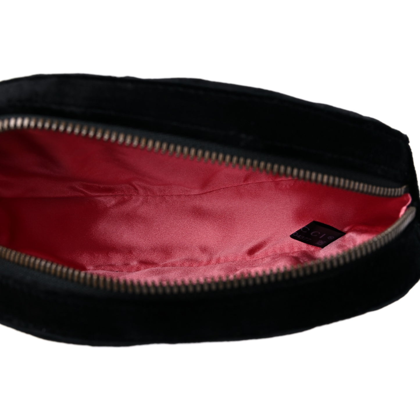 Velvet Matelasse GG Marmont Belt Bag 85 34 Black