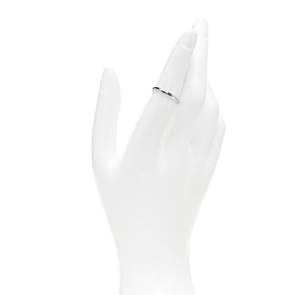 Van Cleef & Arpels Platinum 2mm Tendrement Wedding Band Ring 52 6 2 of 5