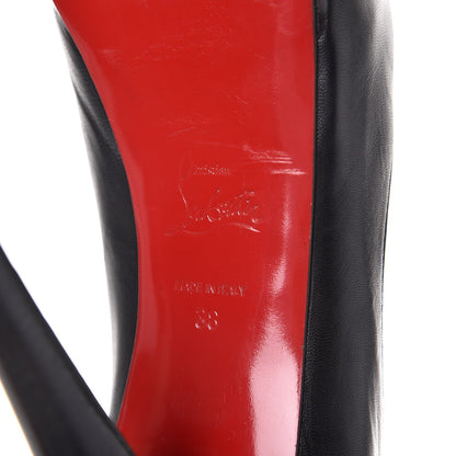 Christian Louboutin Kid Palais Royal 140 Pumps 38 Black 14 of 15