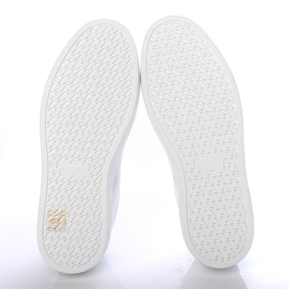 Hermes Nappa Womens Avantage Sneakers 38.5 White Argent 5 of 10