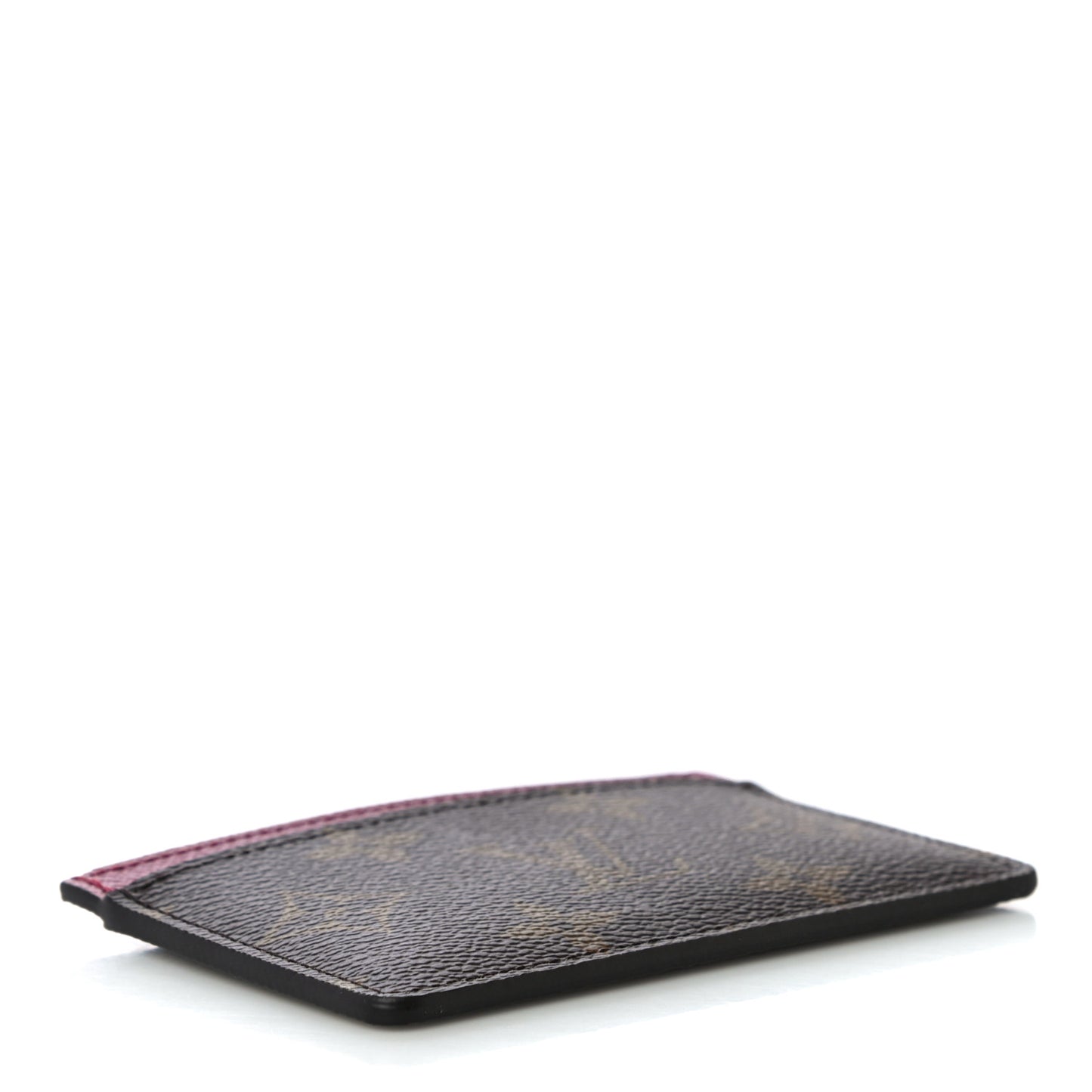 Monogram Card Holder Fuchsia