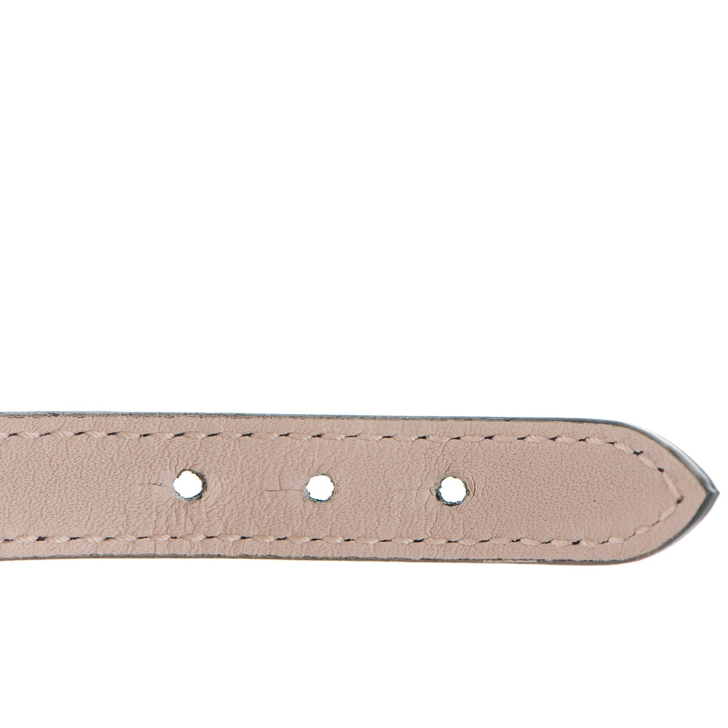 Metallic Calfskin Serpenti Forever Bracelet L Denim Sapphire