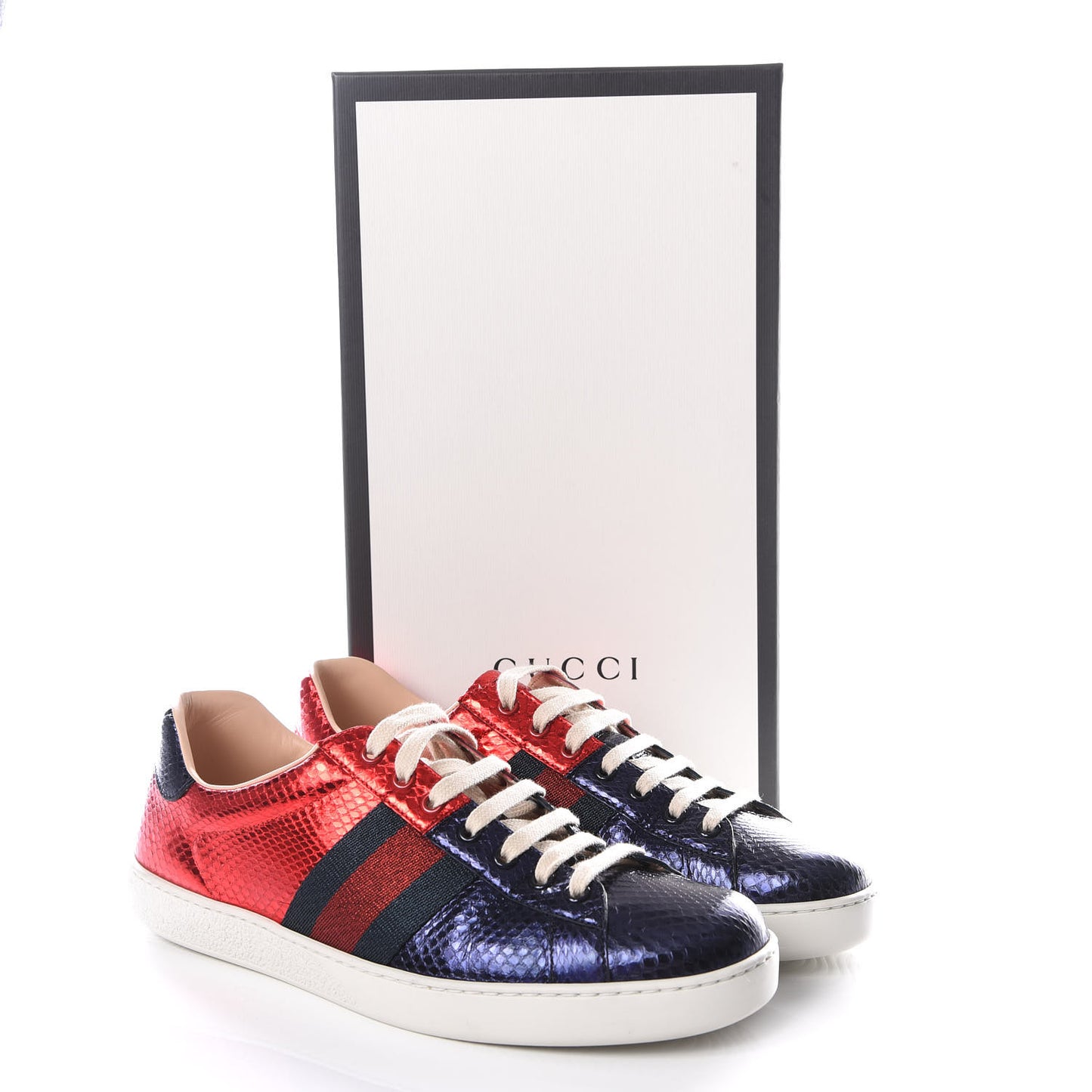 Metallic Ayers Web Mens Ace Sneakers 9 Blue Red