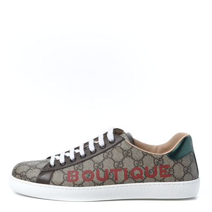 Gucci GG Supreme Monogram Boutique Mens Ace Sneakers 8 1 of 10