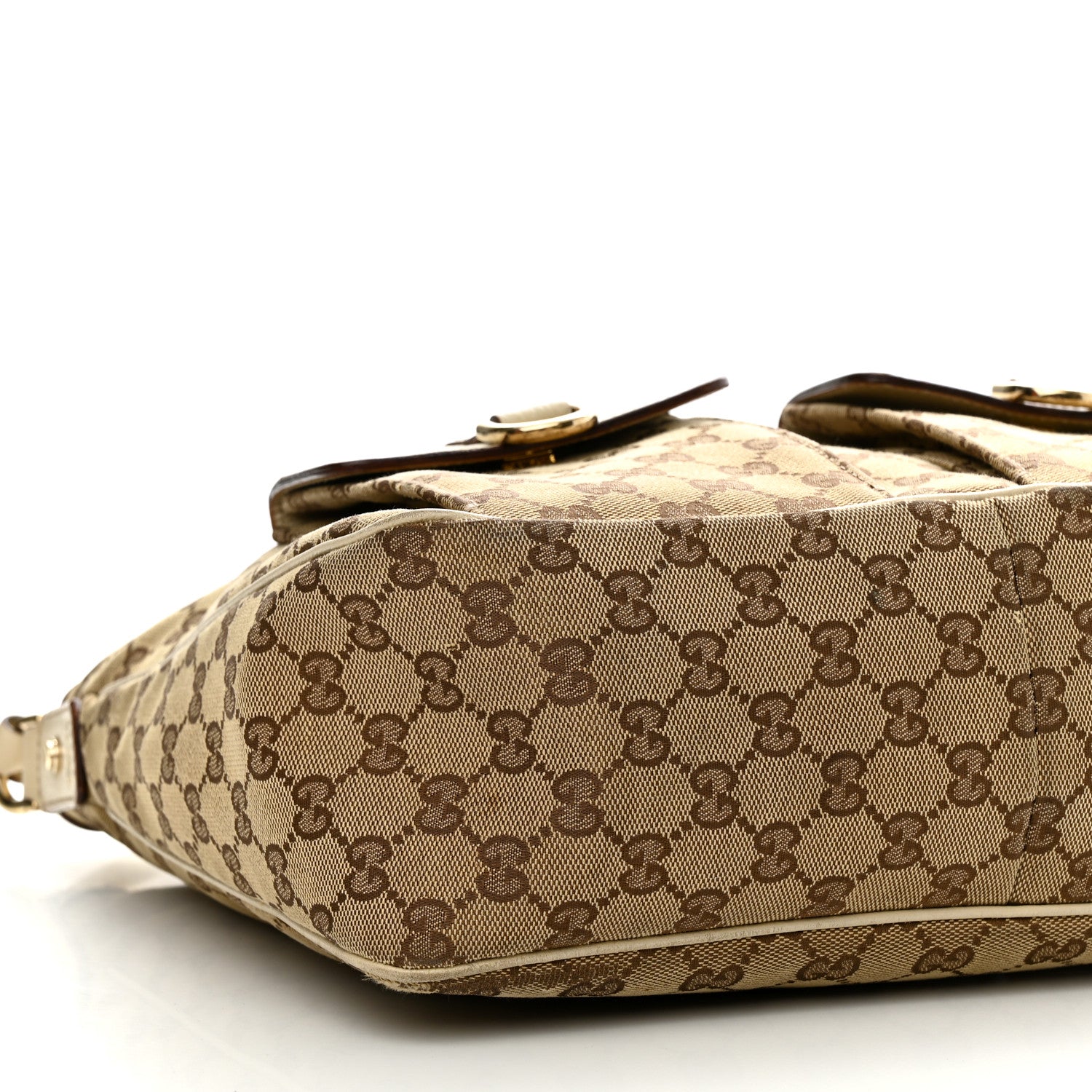 Gucci Monogram Pocket Hobo Off White 9 of 18