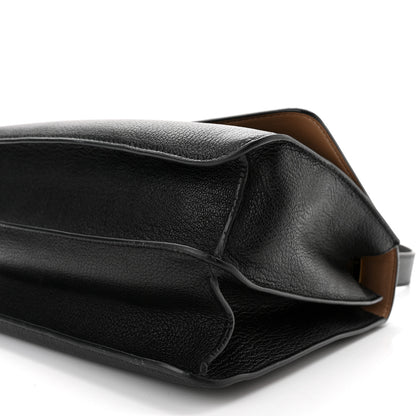 Burberry Grained Calfskin Medium TB Bag Black 9 of 9