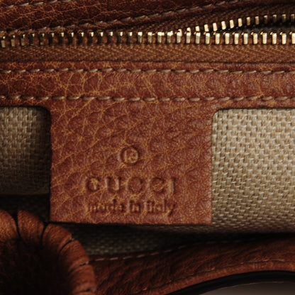 Gucci Guccissima Old Libeccio Medium New Jackie Hobo Old Naturale 5 of 7