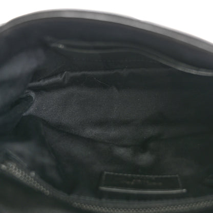 Saint Laurent Lambskin Quilted Toy Loulou Puffer Monogram Monochrome Chain Satchel Black 5 of 10