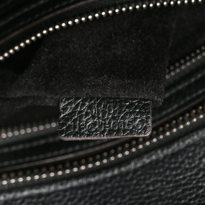 Celine Drummed Calfskin Micro Luggage Black 7 of 16