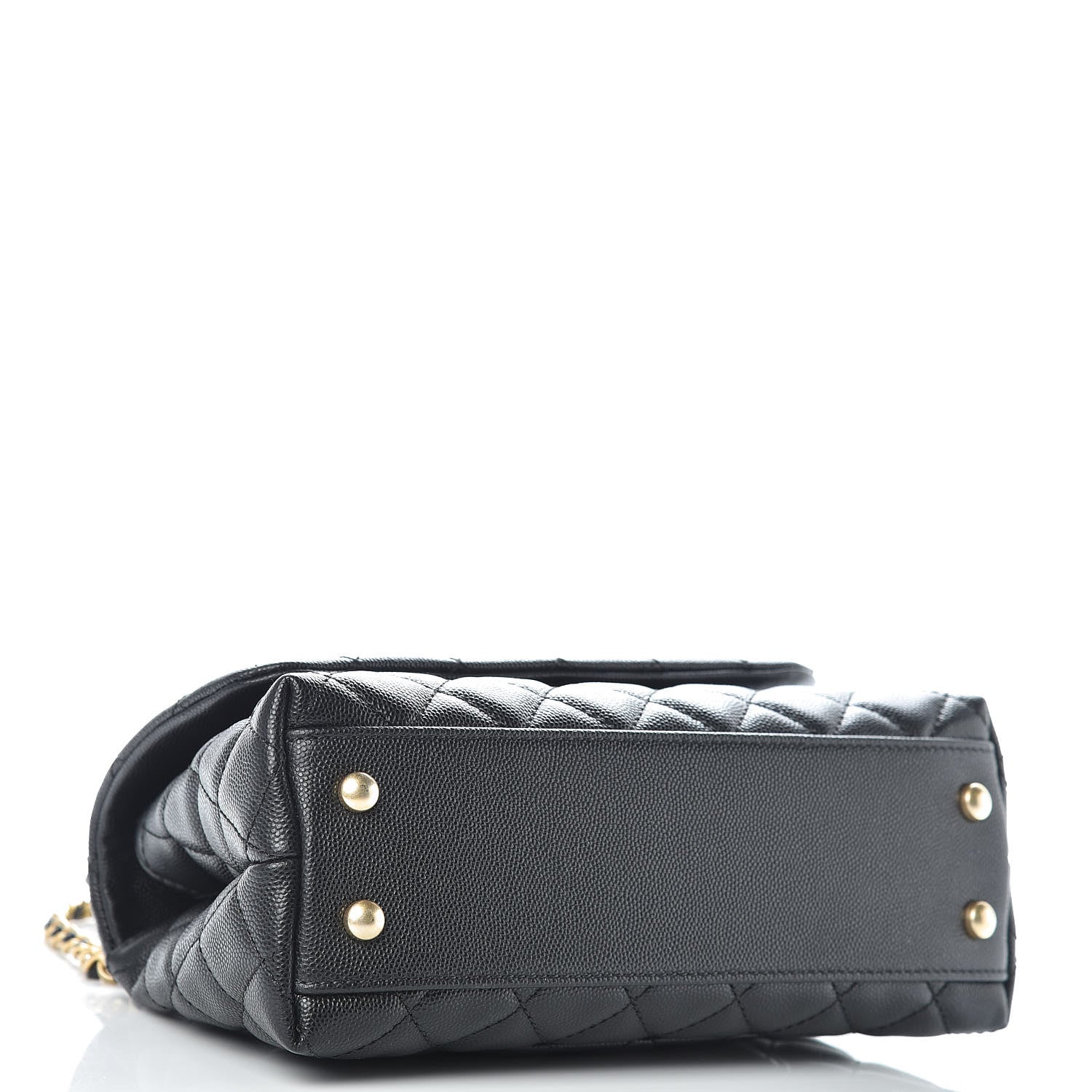Chanel Caviar Quilted Mini Coco Handle Flap Black 4 of 10