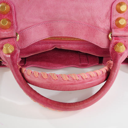 Balenciaga Agneau Giant 21 Gold Hardware City bubblegum 12 of 15