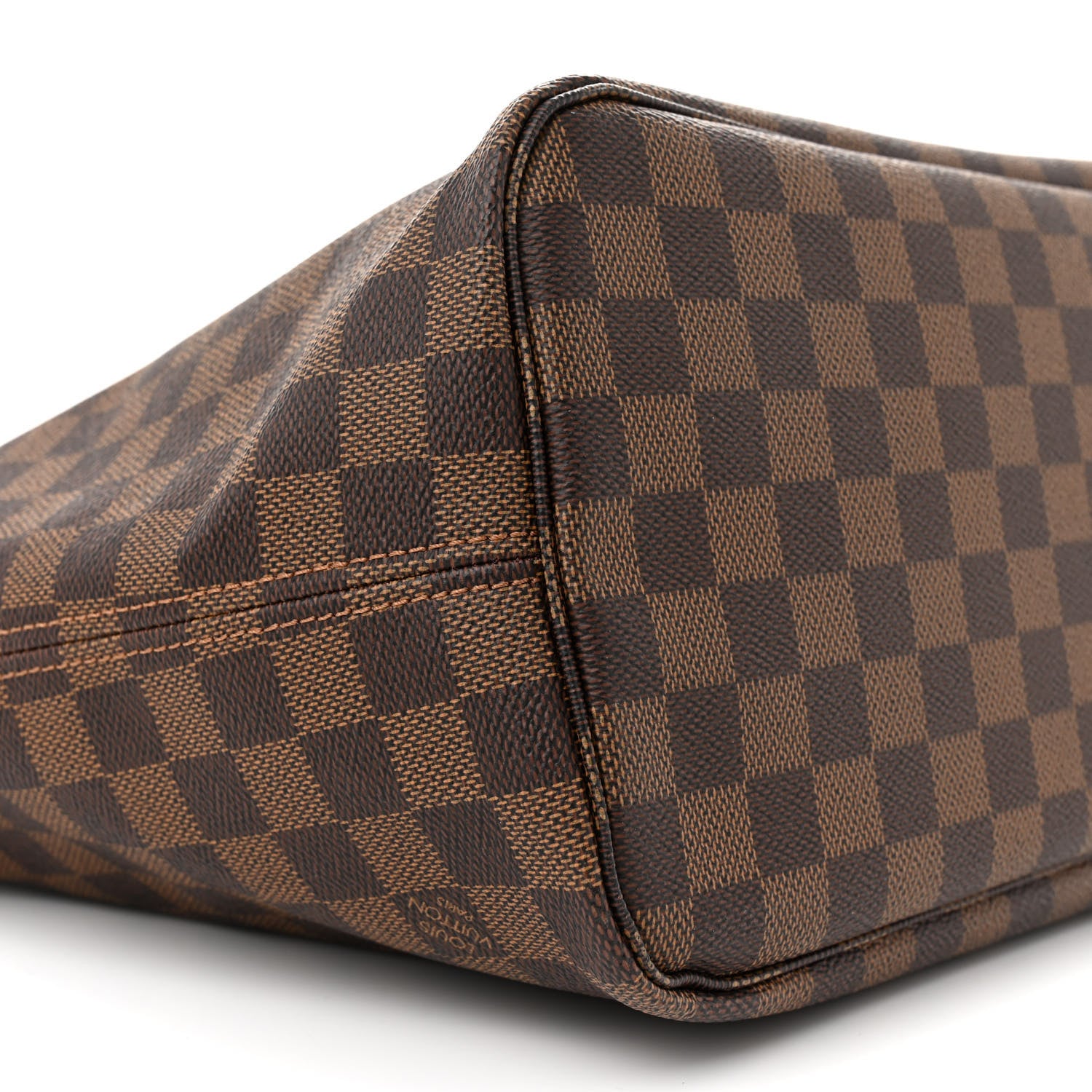 Louis Vuitton Damier Ebene Neo Neverfull MM Rose Ballerine 8 of 9