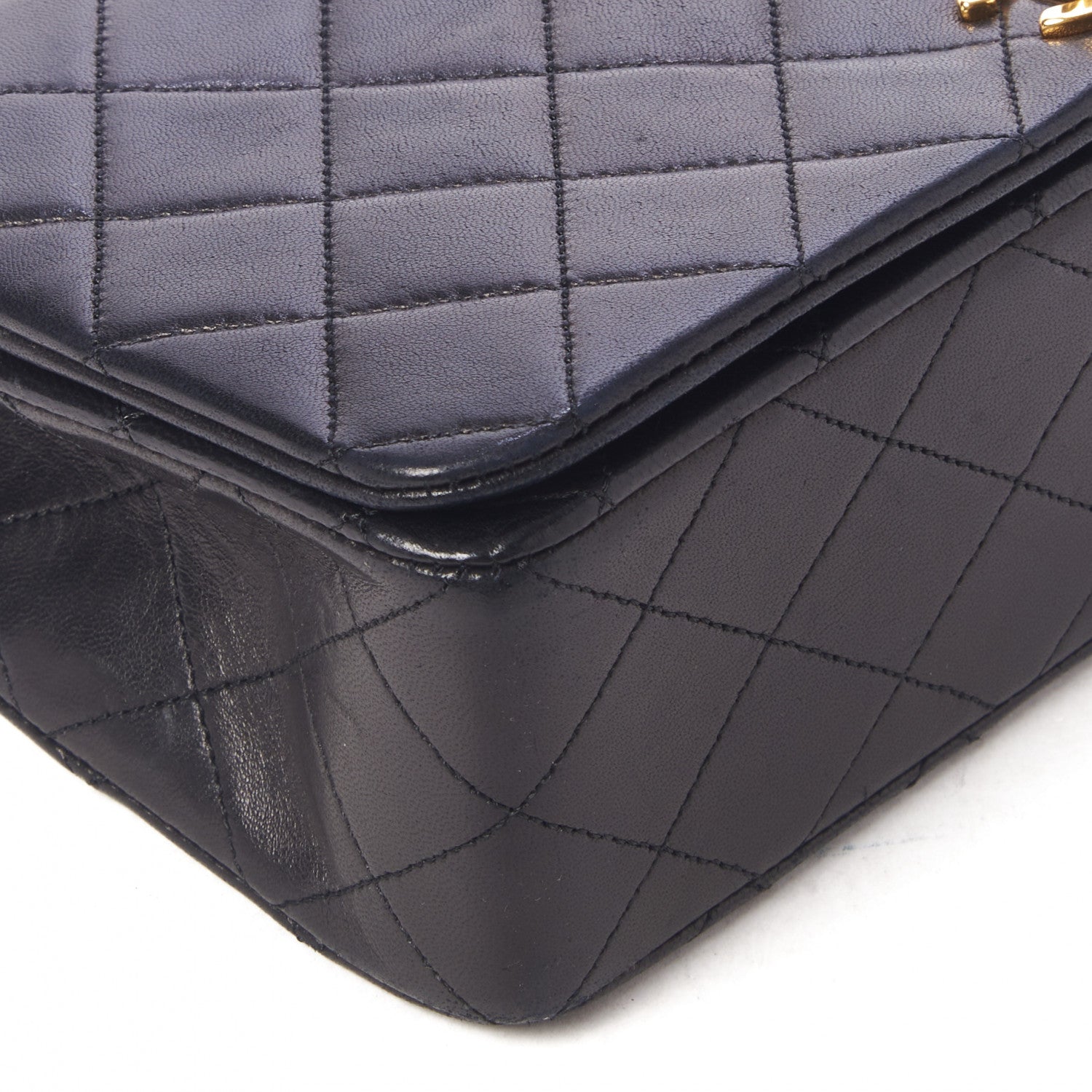 Chanel Lambskin Quilted Small Single Flap Black 5 of 9