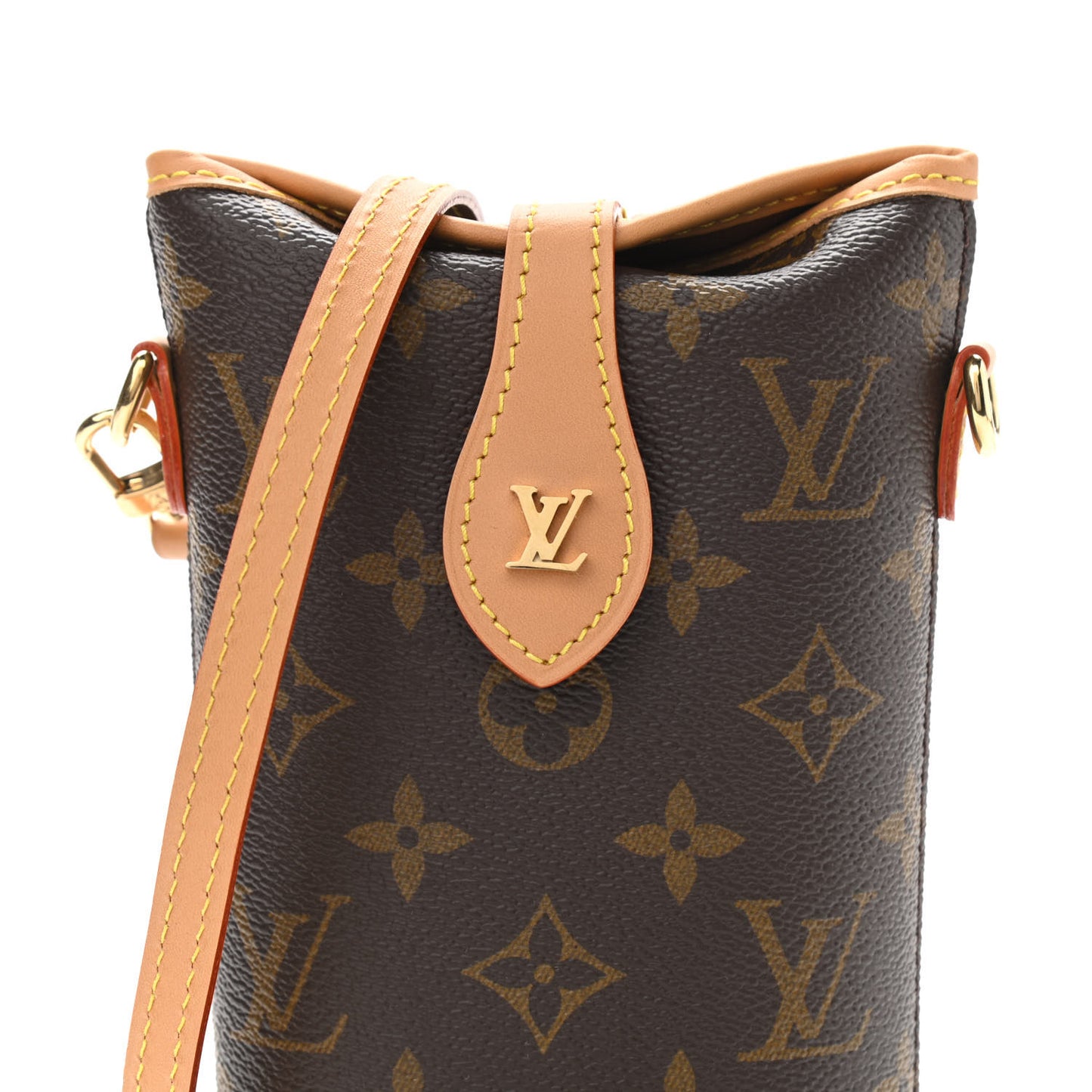 Monogram Fold Me Pouch