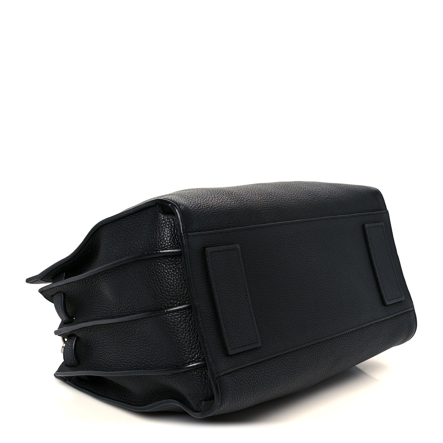 Grained Calfskin Small Supple Sac De Jour Black