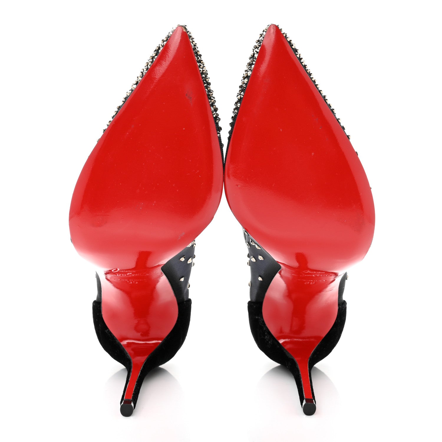 Christian Louboutin Strass Follies 100 Pumps 39 Black 5 of 8