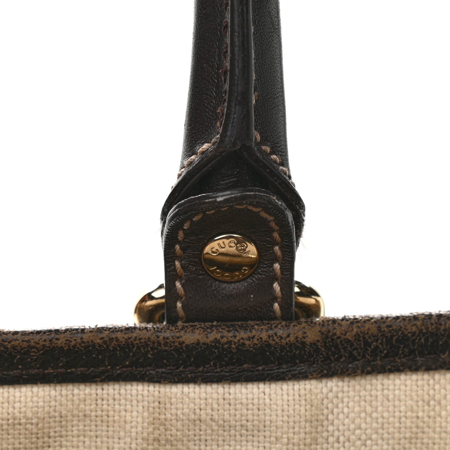 Gucci GG Plus Monogram Joy Vertical Tote Dark Brown 16 of 17