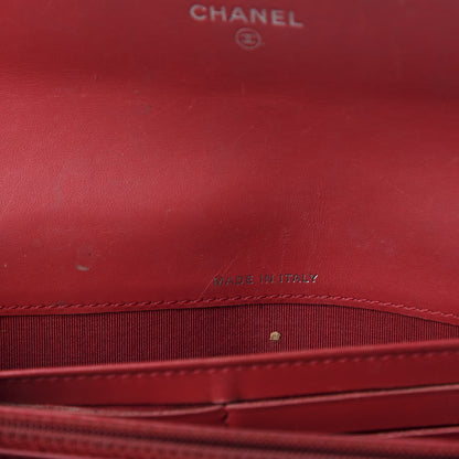 Chanel Caviar Timeless CC Large Flap Wallet Red 13 of 15