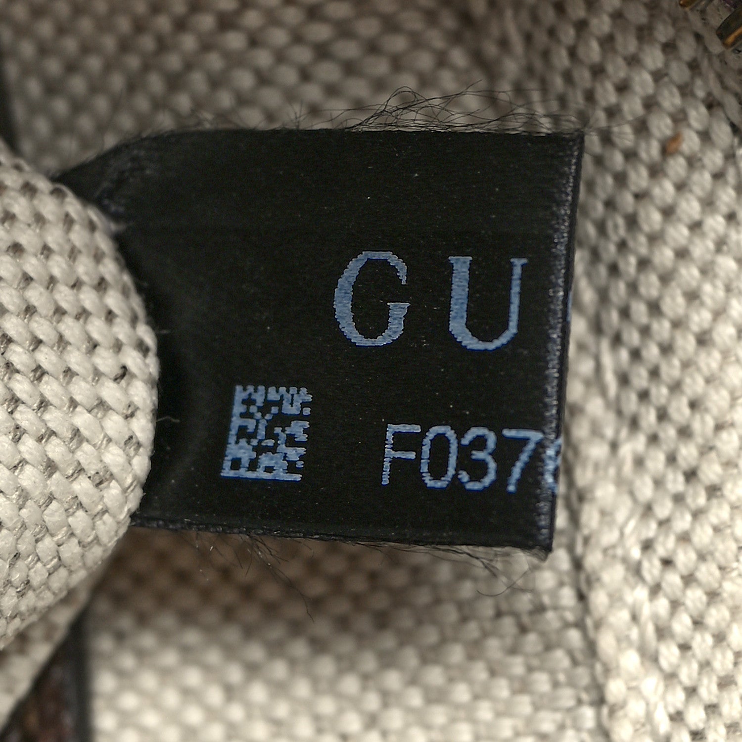 Gucci GG Supreme Monogram Textured Dollar Calfskin Web Ophidia Wristlet Shoulder Bag Beige Ebony New Acero 7 of 10