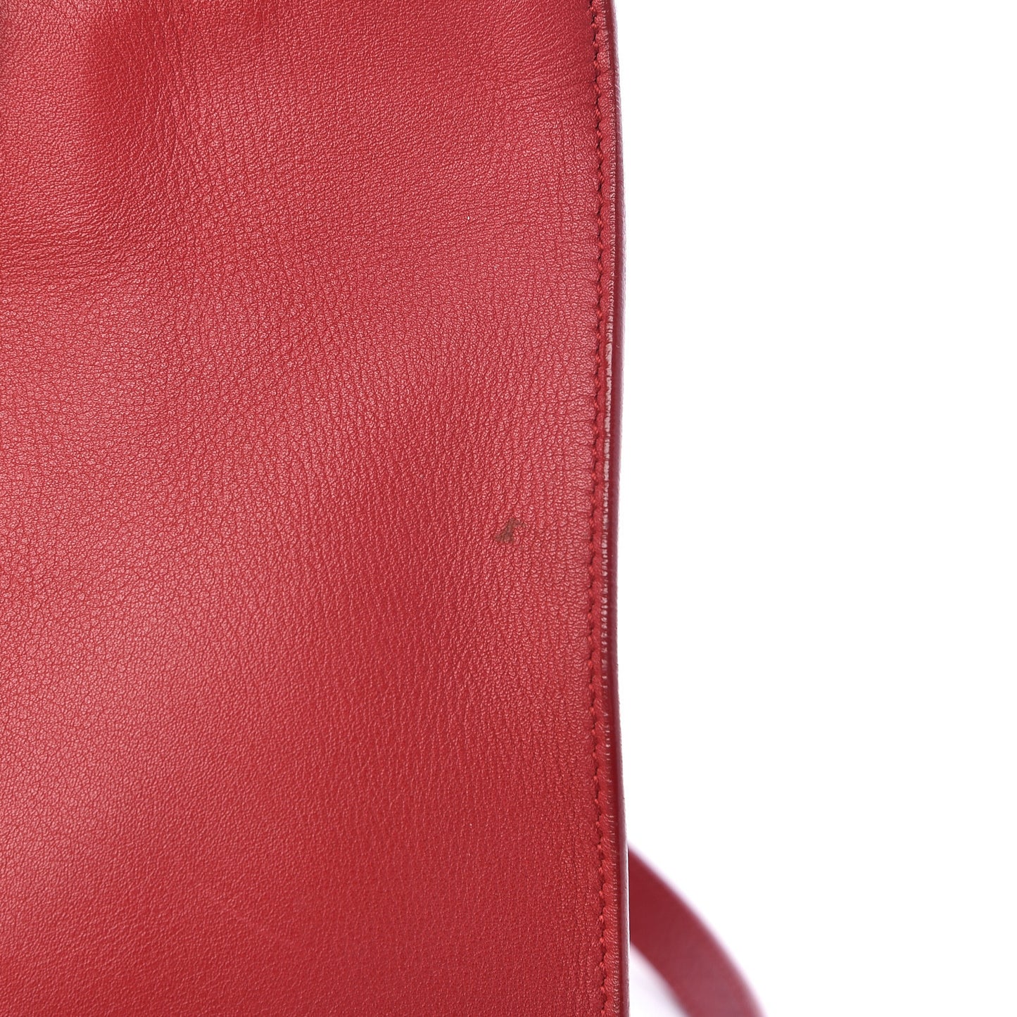 Calfskin Small Classic Y Cabas Rouge Orient