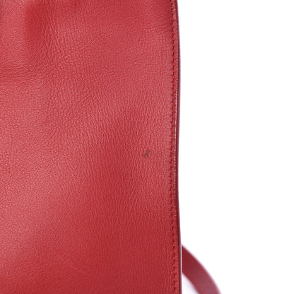 Saint Laurent Calfskin Small Classic Y Cabas Rouge Orient 9 of 13