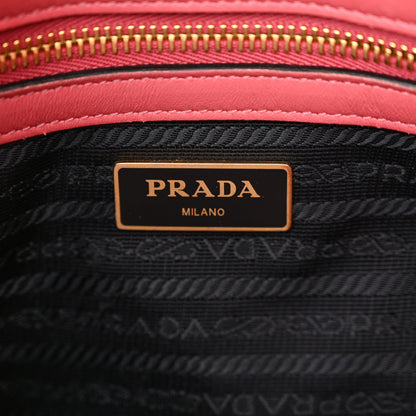 Prada Saffiano Soft Calfskin Double Handle Satchel Bruyere 6 of 13