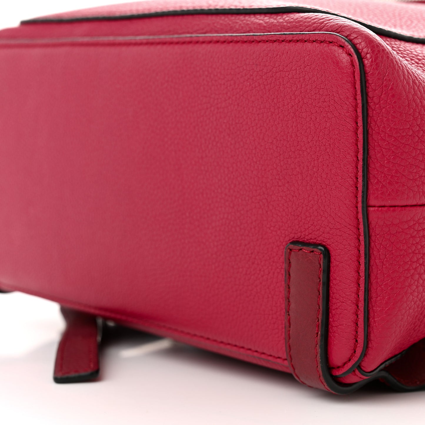 Calfskin Small Goya Backpack Raspberry