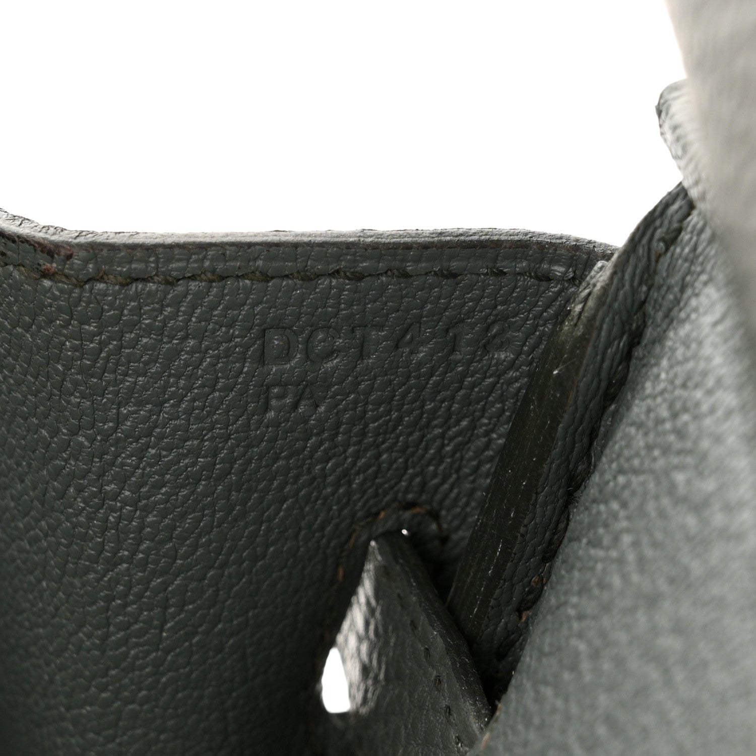 Hermes Togo Birkin 30 Vert Amande 7 of 19