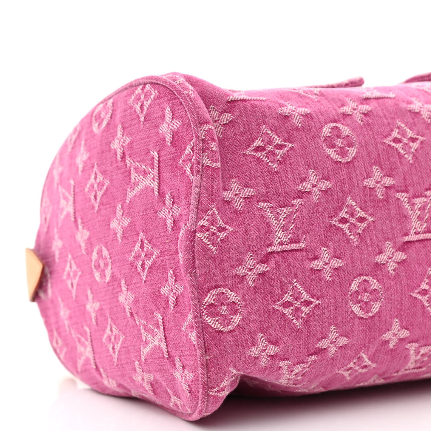 Monogram Denim Neo Speedy Fuchsia