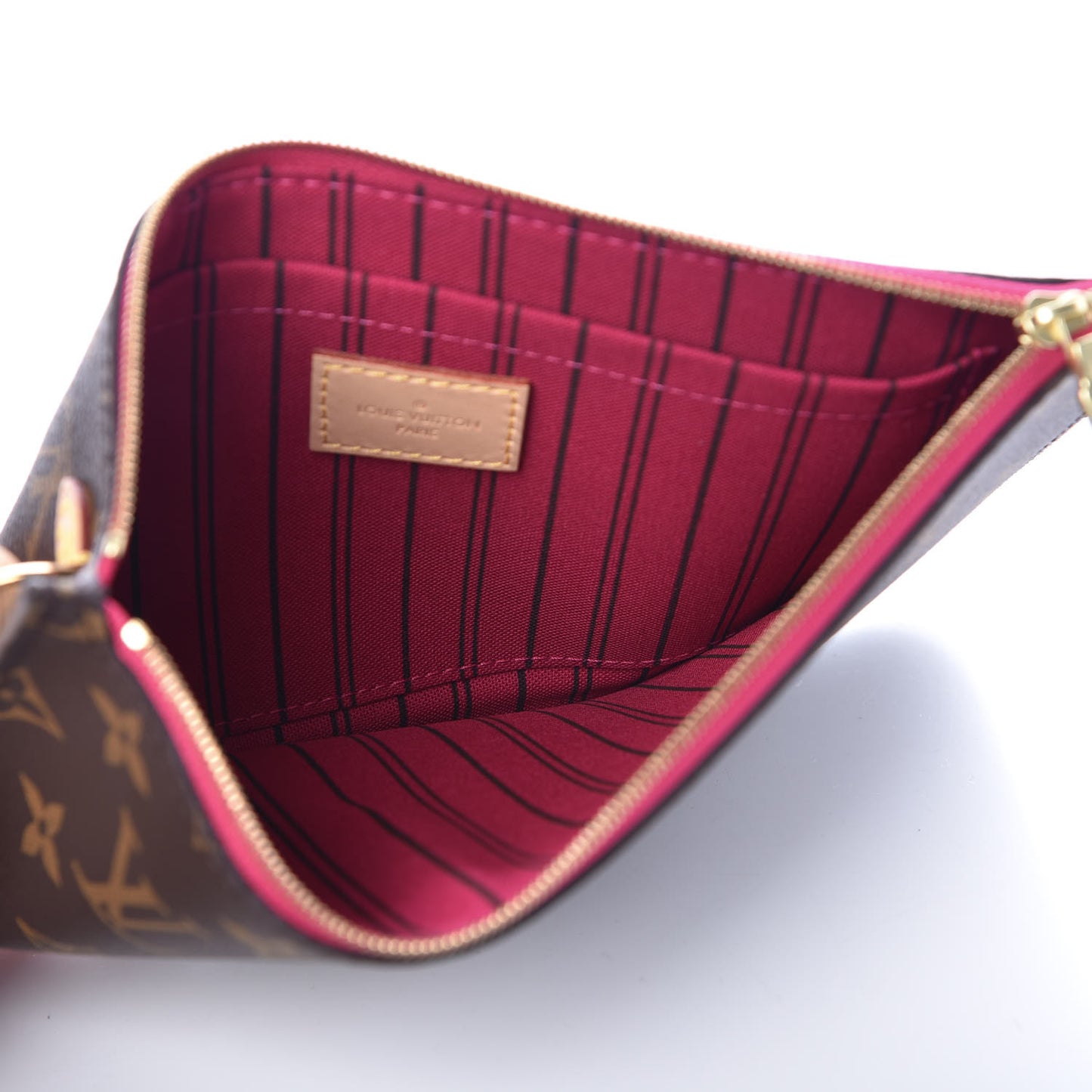 Monogram Neverfull MM GM Pochette Pivoine