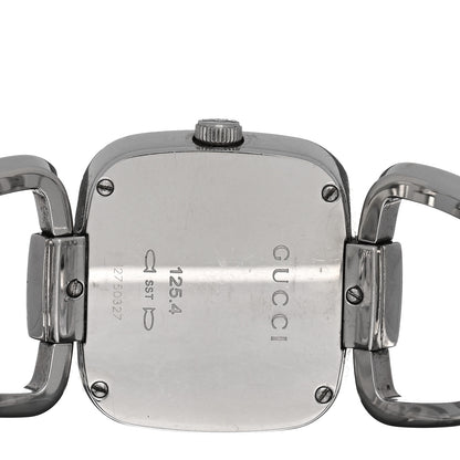 Gucci Stainless Steel Mother of Pearl 32mm G-Gucci Square Quartz Watch 4 of 4