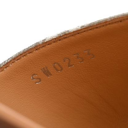 Louis Vuitton Monoglam Lock It Flat Mule 39 9 of 9