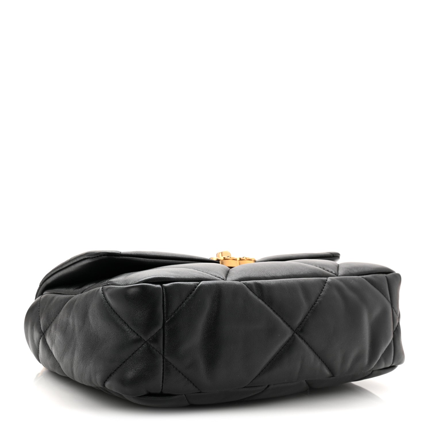 Chanel Lambskin Quilted Medium Chanel 19 Flap Black 7 of 21