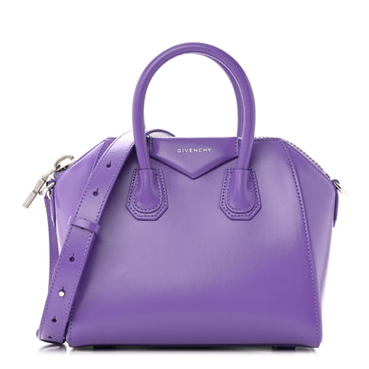 Givenchy Box Calfskin Mini Antigona Purple Dahlia 1 of 13