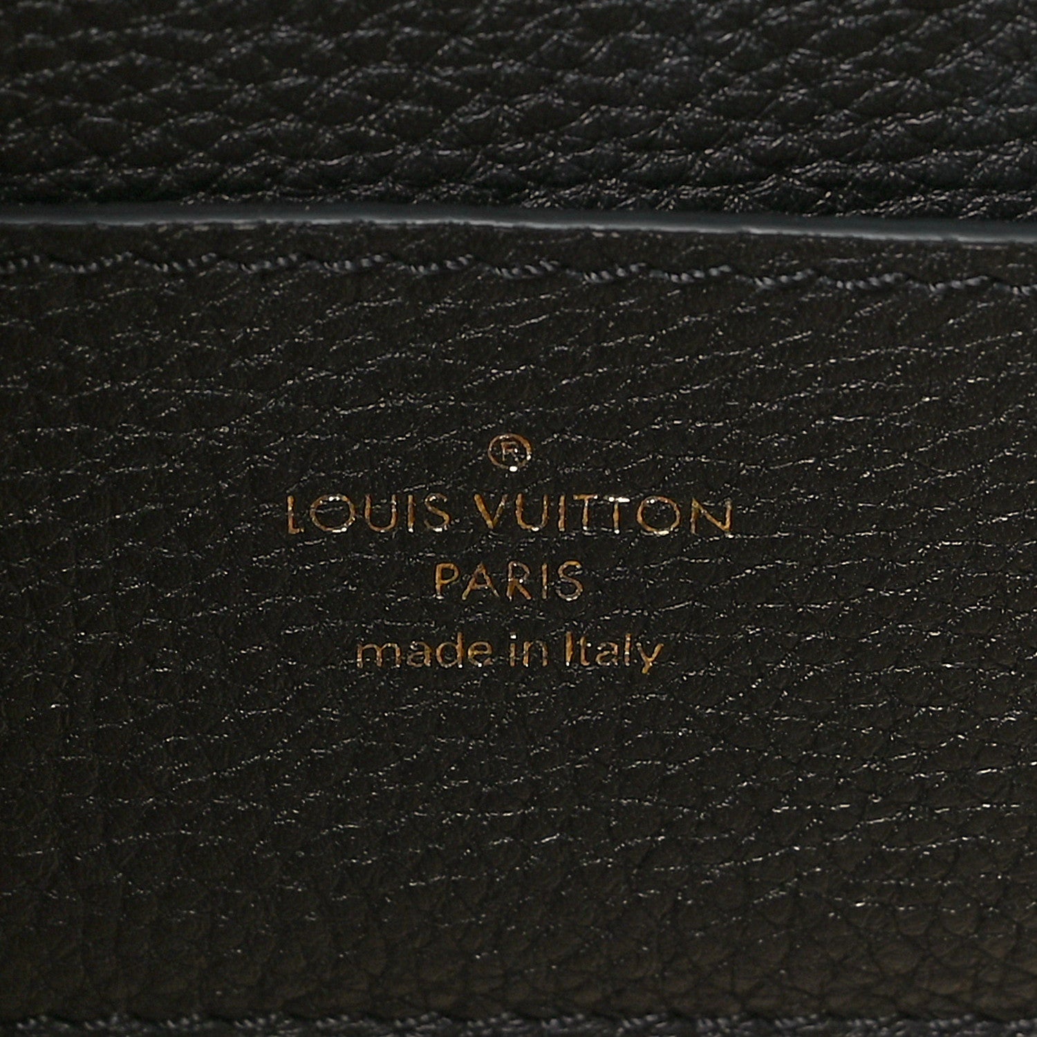 Louis Vuitton Grained Calfskin LV Pont 9 Soft MM Black 6 of 9