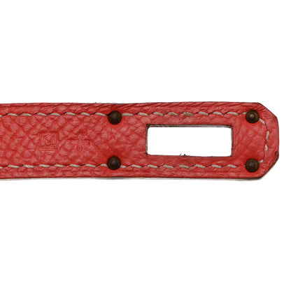 Hermes Epsom Verso Kelly Longue Wallet Rose Jaipur Gold 7 of 7