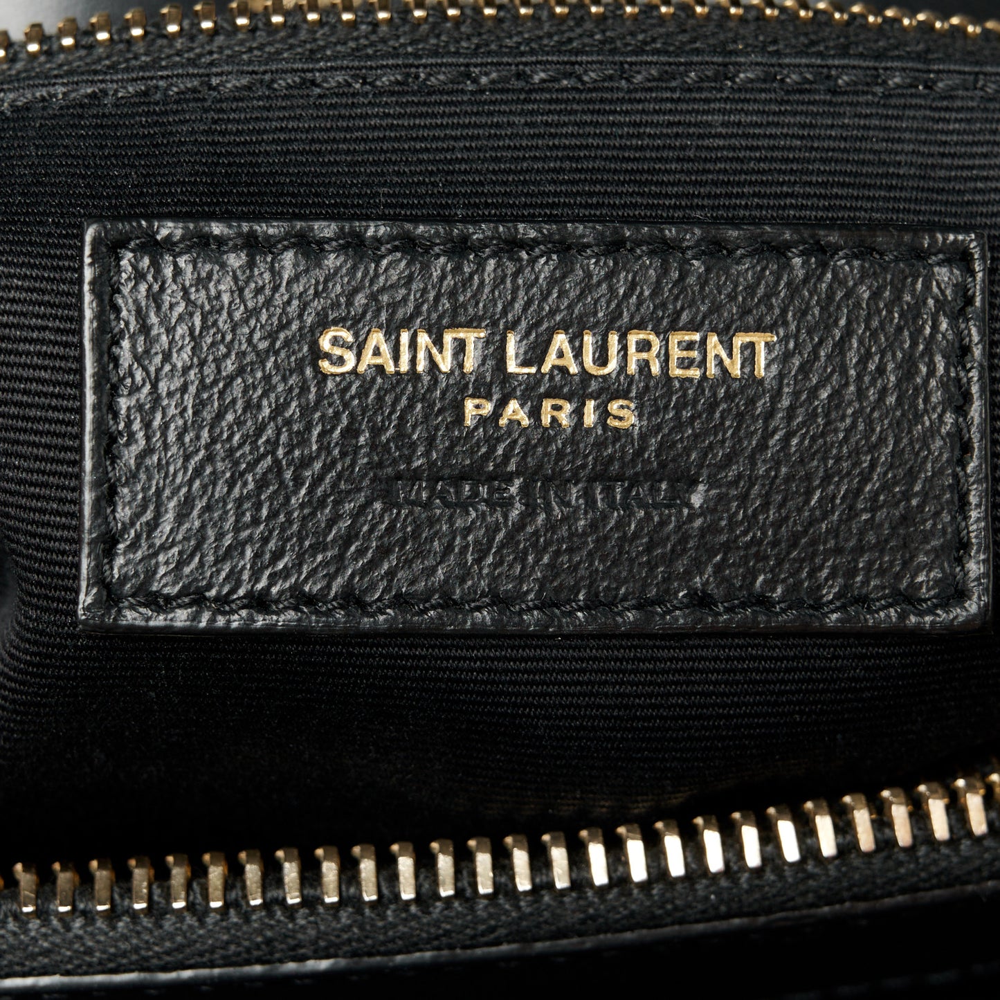 Calfskin Y Quilted Monogram Medium Loulou Chain Satchel Black