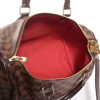 Louis Vuitton Damier Ebene Speedy Bandouliere 35 5 of 8