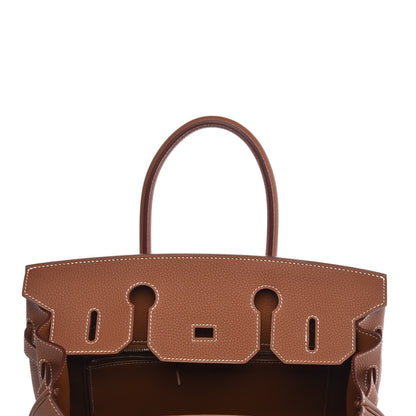 Hermes Togo Birkin 30 Gold 9 of 36