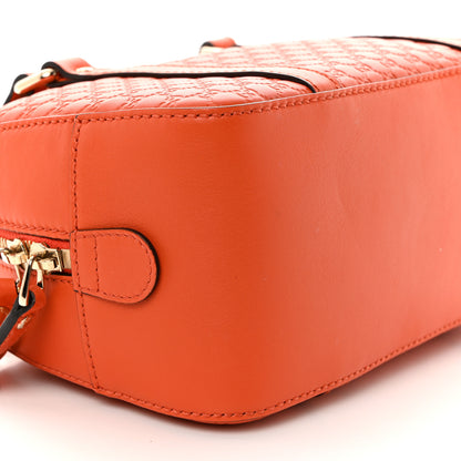 Gucci Soft Microguccissima Small Crossbody Bag Sun Orange 9 of 11