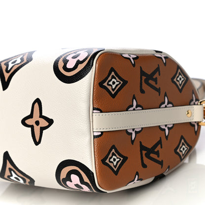Louis Vuitton Monogram Giant Wild At Heart Speedy Bandouliere 25 Creme 8 of 9