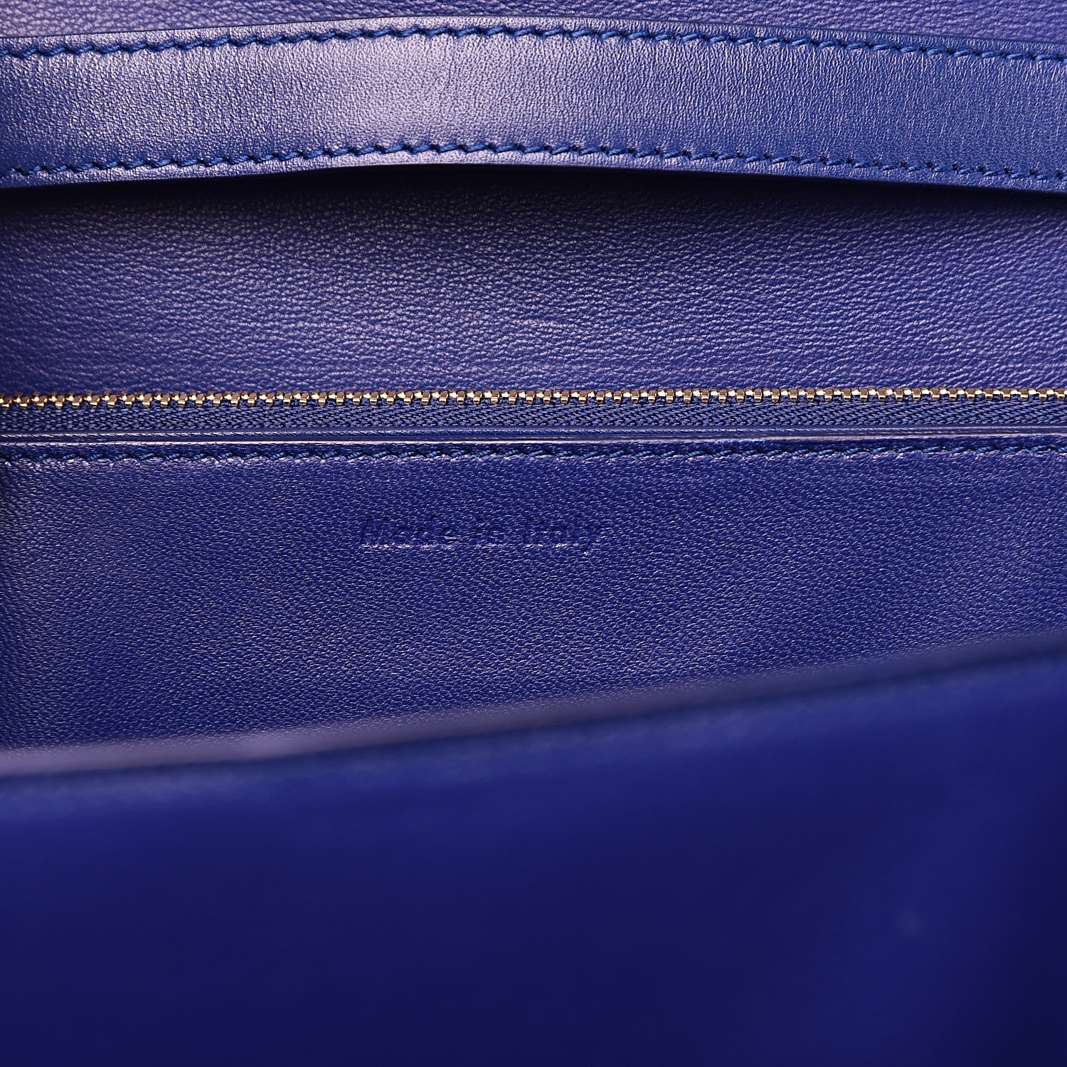 Celine Box Calfskin Medium Classic Box Flap Bag Indigo 6 of 11