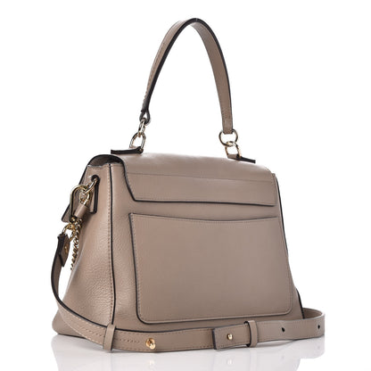 Chloe Calfskin Small Faye Day Shoulder Bag Motty Grey 4 of 8