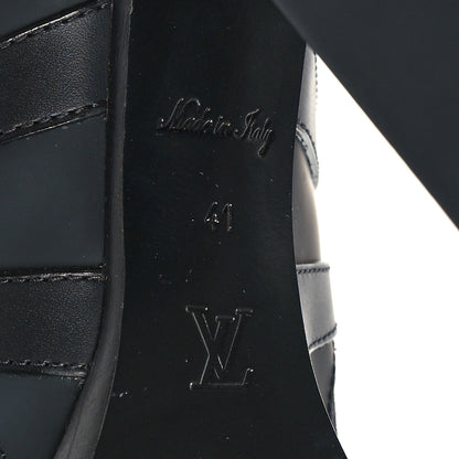 Louis Vuitton Suede Calfskin Monogram Star Trail Ankle Boots 41 Black 6 of 6