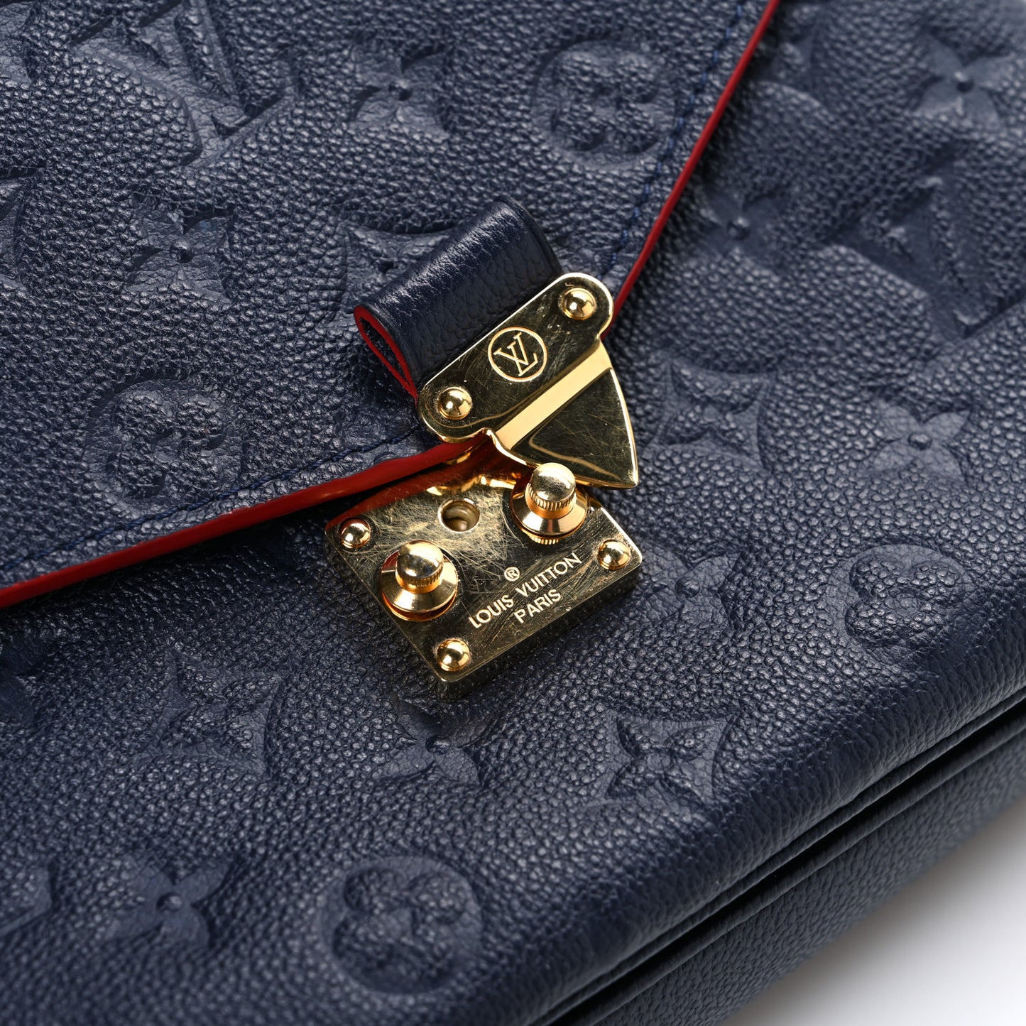 Empreinte Pochette Metis Marine Rouge