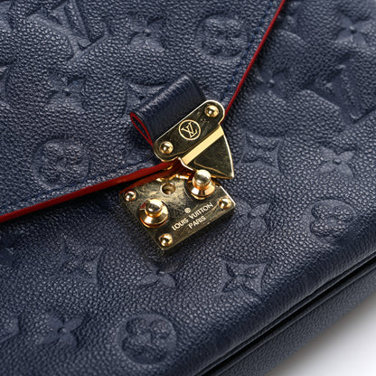 Louis Vuitton Empreinte Pochette Metis Marine Rouge 11 of 11